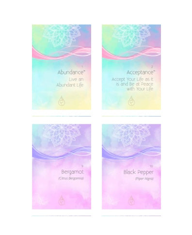 Bundle - Spiritual Oils Book & Abundance Card Deck