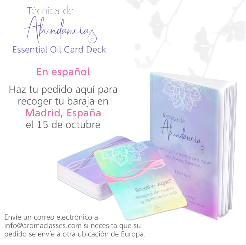 Cartas de Técnica Abundancia para EE. UU. (Para Espana) con 128 cartas y un folleto de 120 páginas!